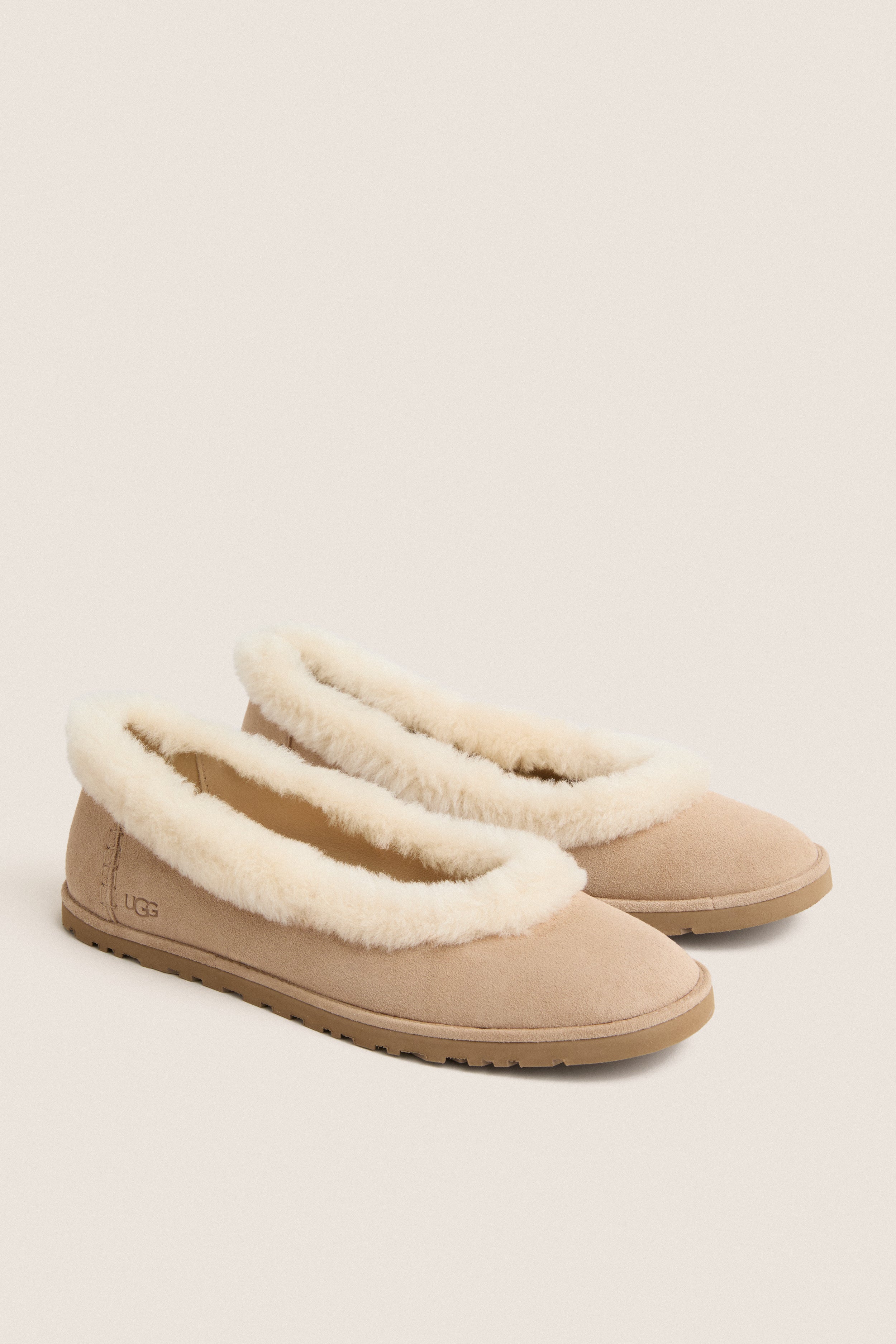 Sand Zora Ballet Flats