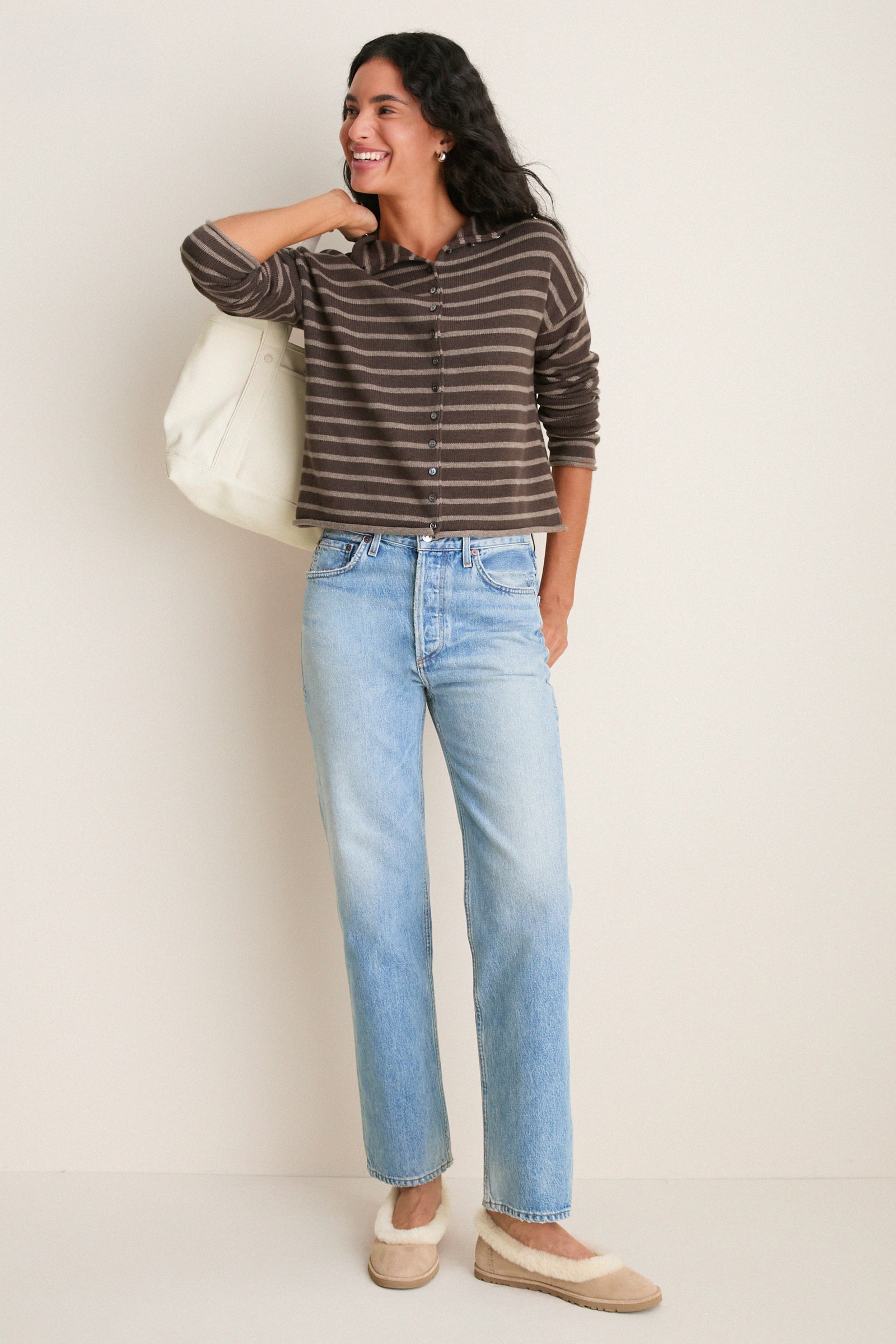Sand Zora Ballet Flats