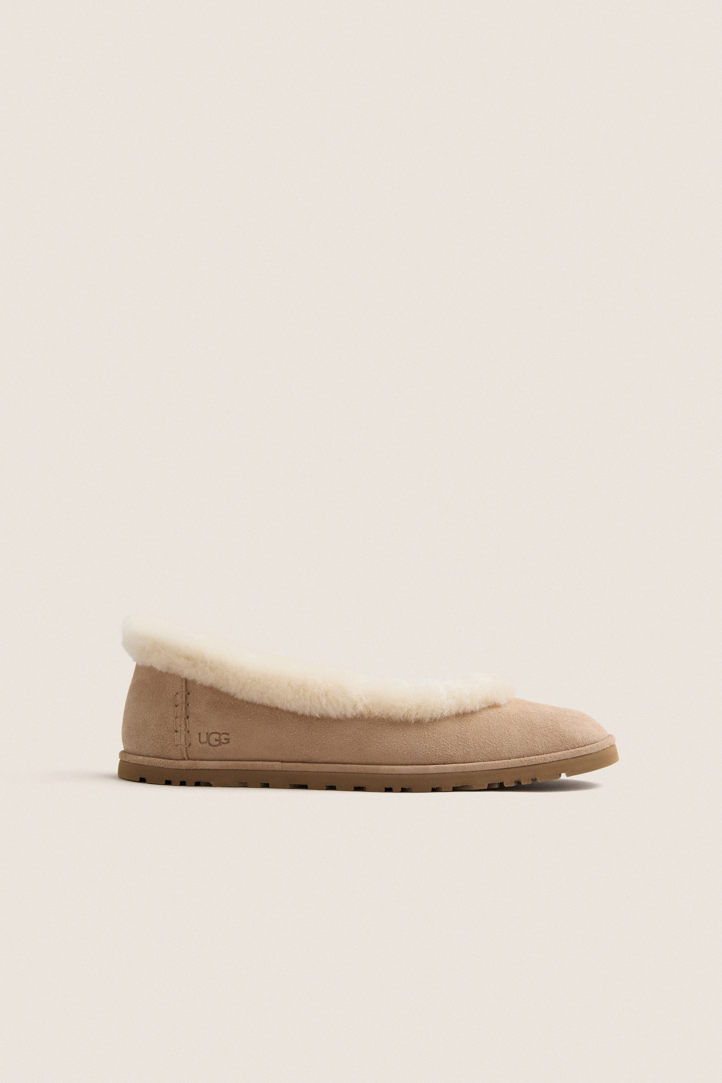 Sand Zora Ballet Flats