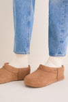 Chestnut Enwrap Clogs