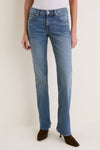 Fortune Fades Olivia Low Rise Boot Jeans