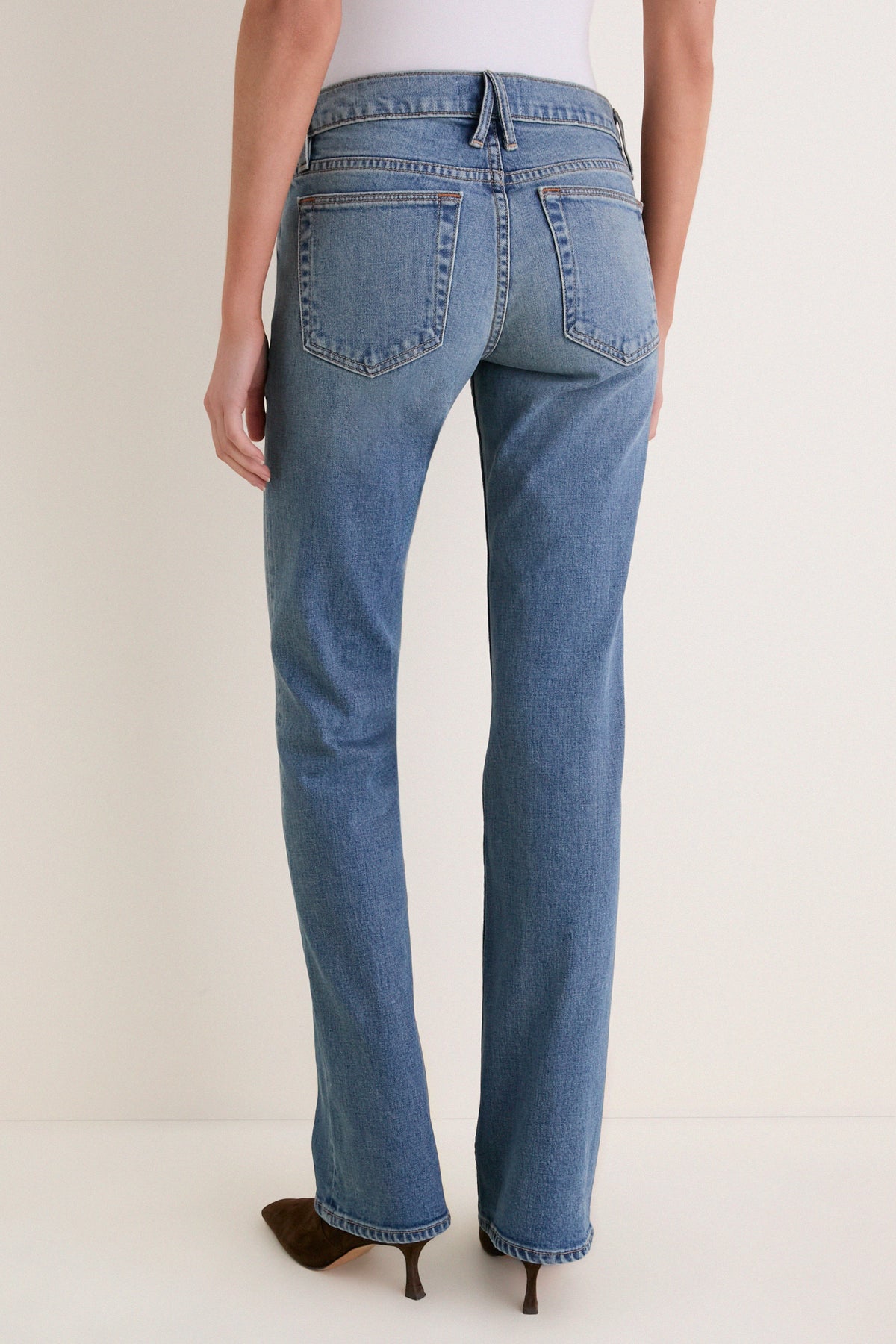 Fortune Fades Olivia Low Rise Boot Jeans