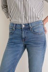 Fortune Fades Olivia Low Rise Boot Jeans