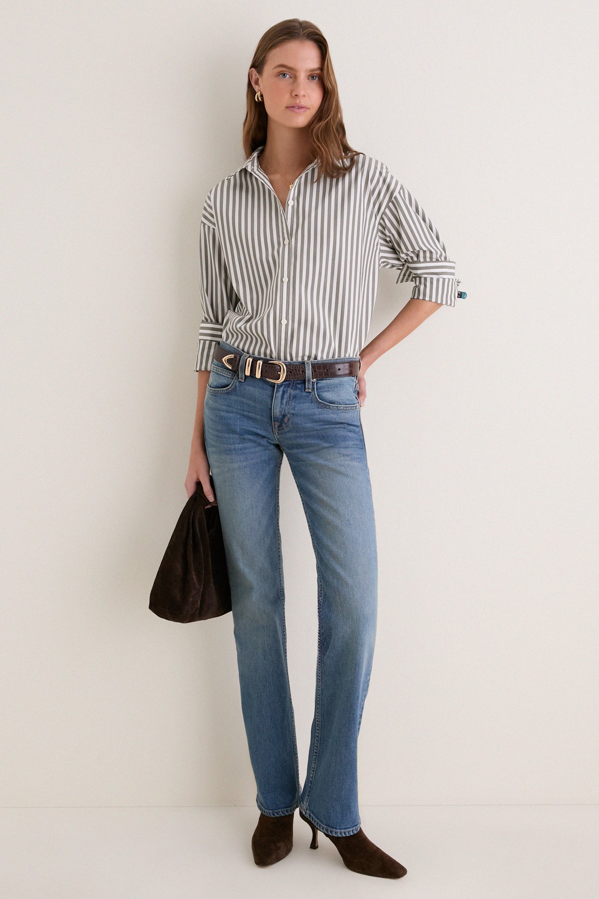 Fortune Fades Olivia Low Rise Boot Jeans