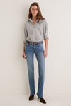 Fortune Fades Olivia Low Rise Boot Jeans