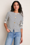 Ecru Marine Arignac Cardigan