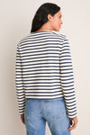 Ecru Marine Arignac Cardigan