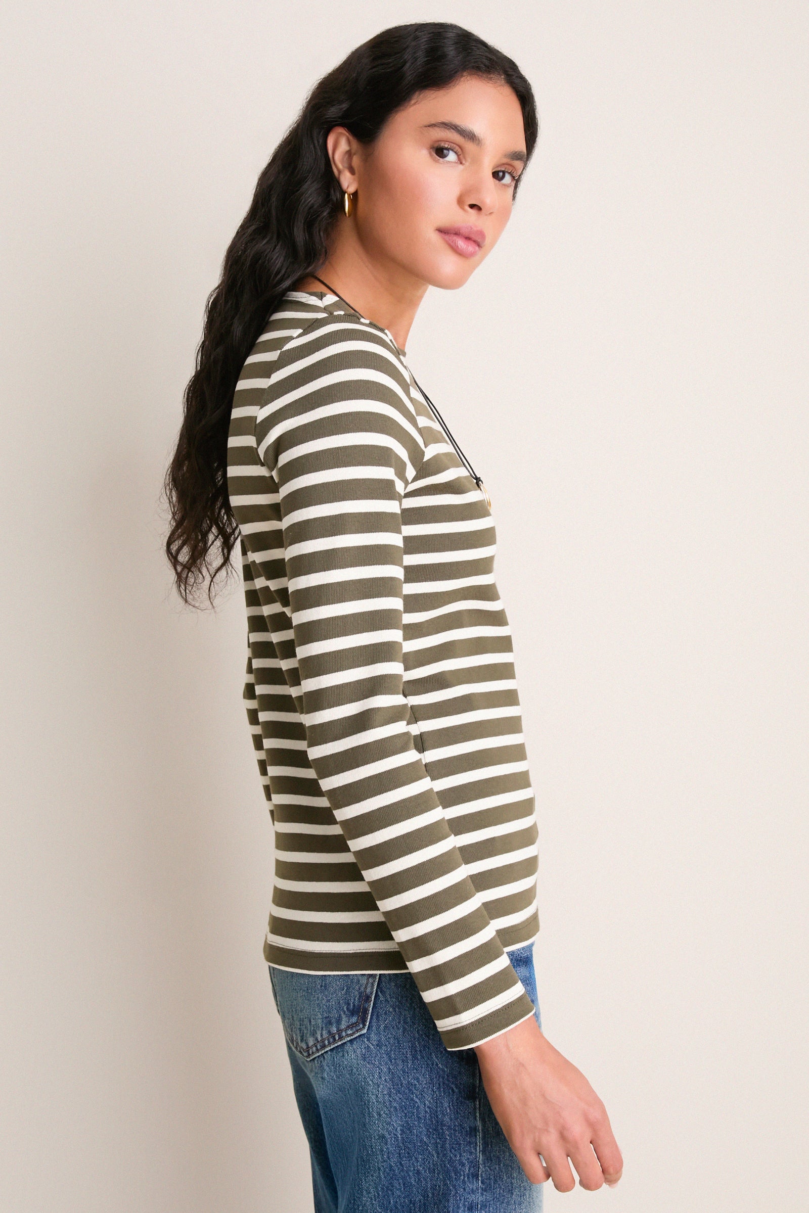 Land Ecru Meridame II Breton Shirt