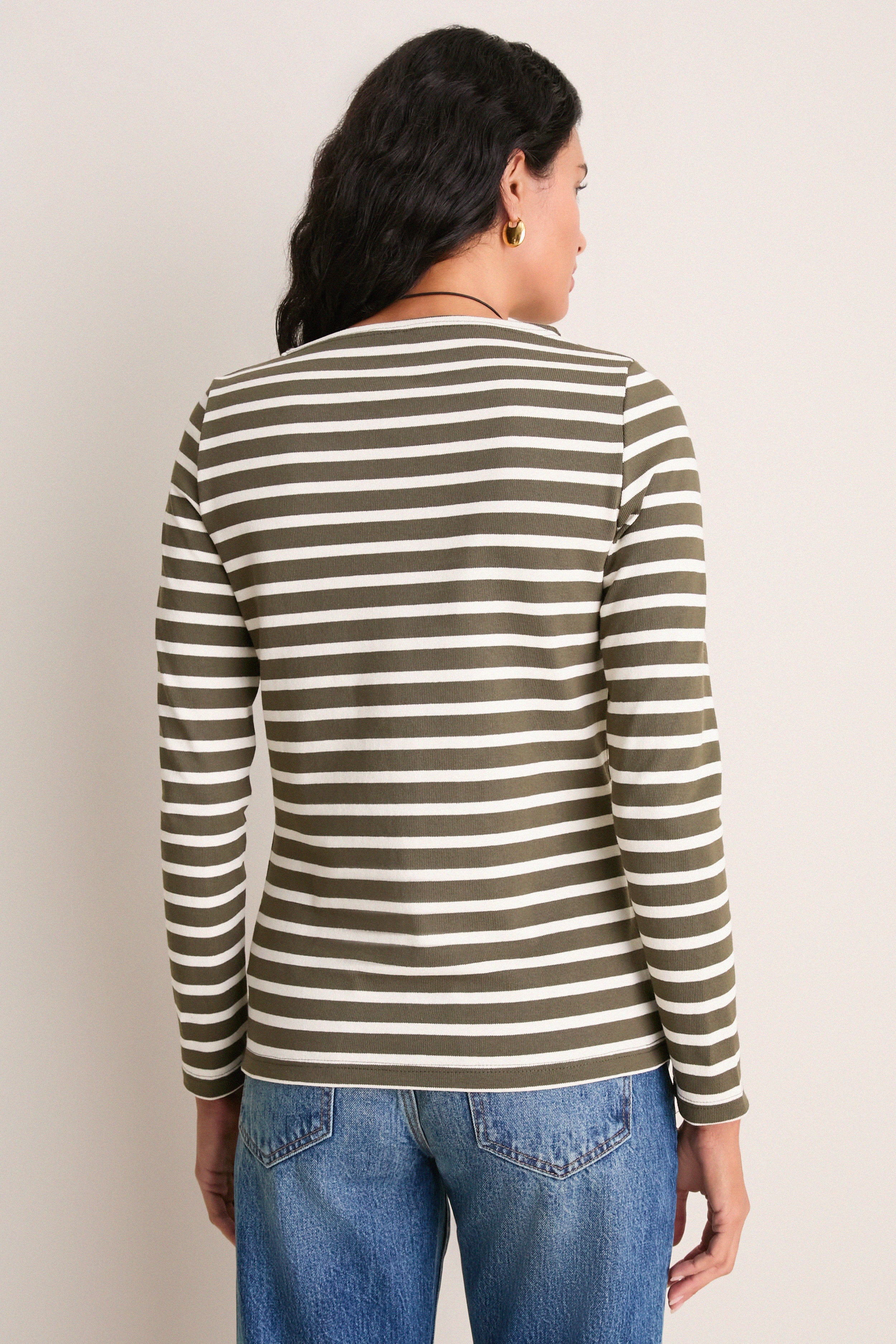 Land Ecru Meridame II Breton Shirt