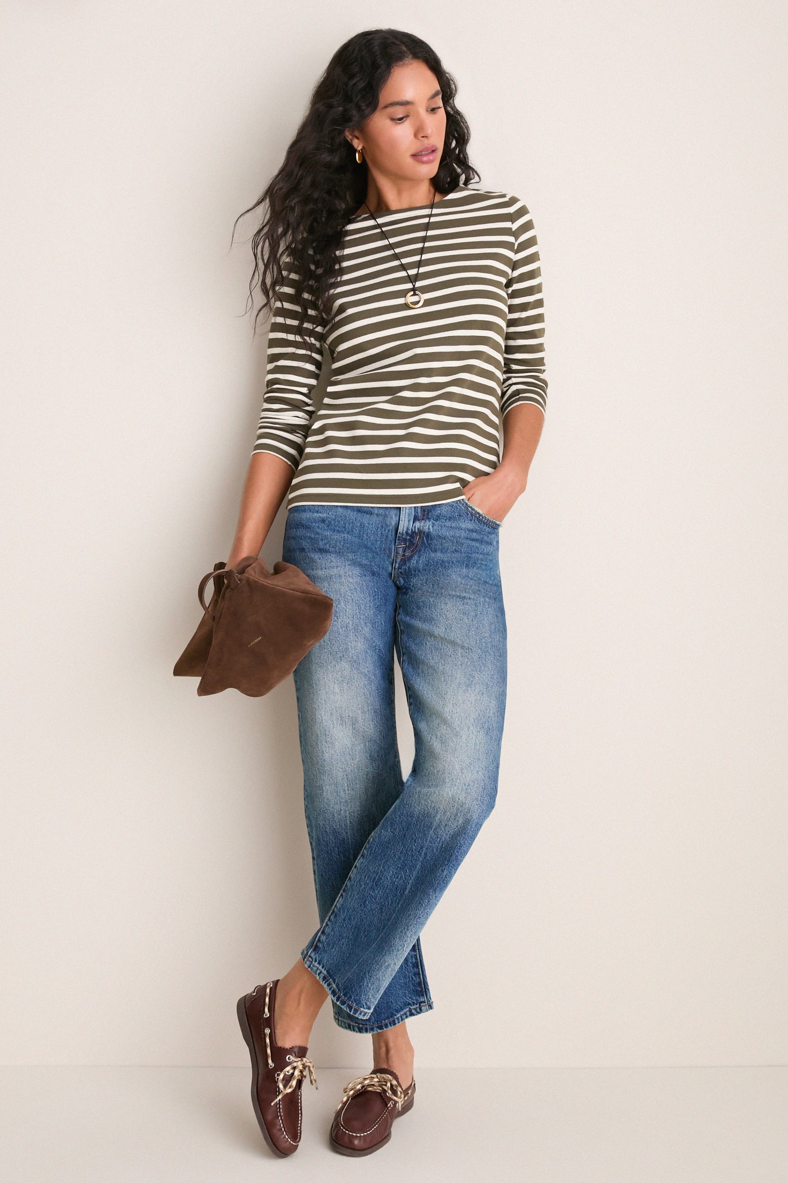 Land Ecru Meridame II Breton Shirt
