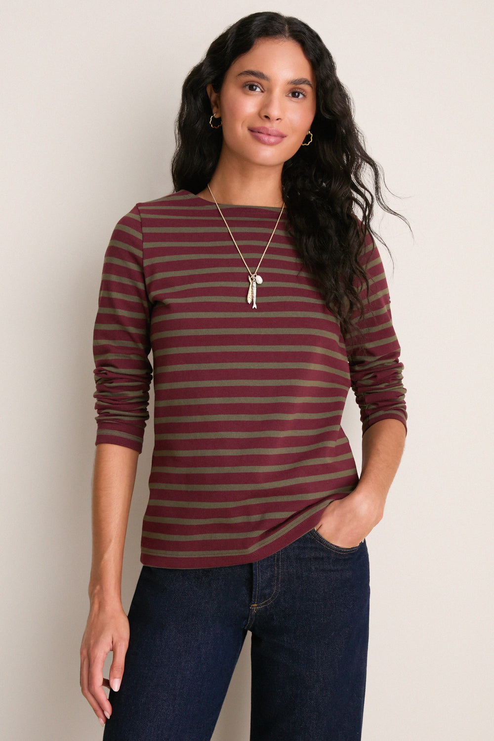 Tweed Land Meridame II Breton Shirt