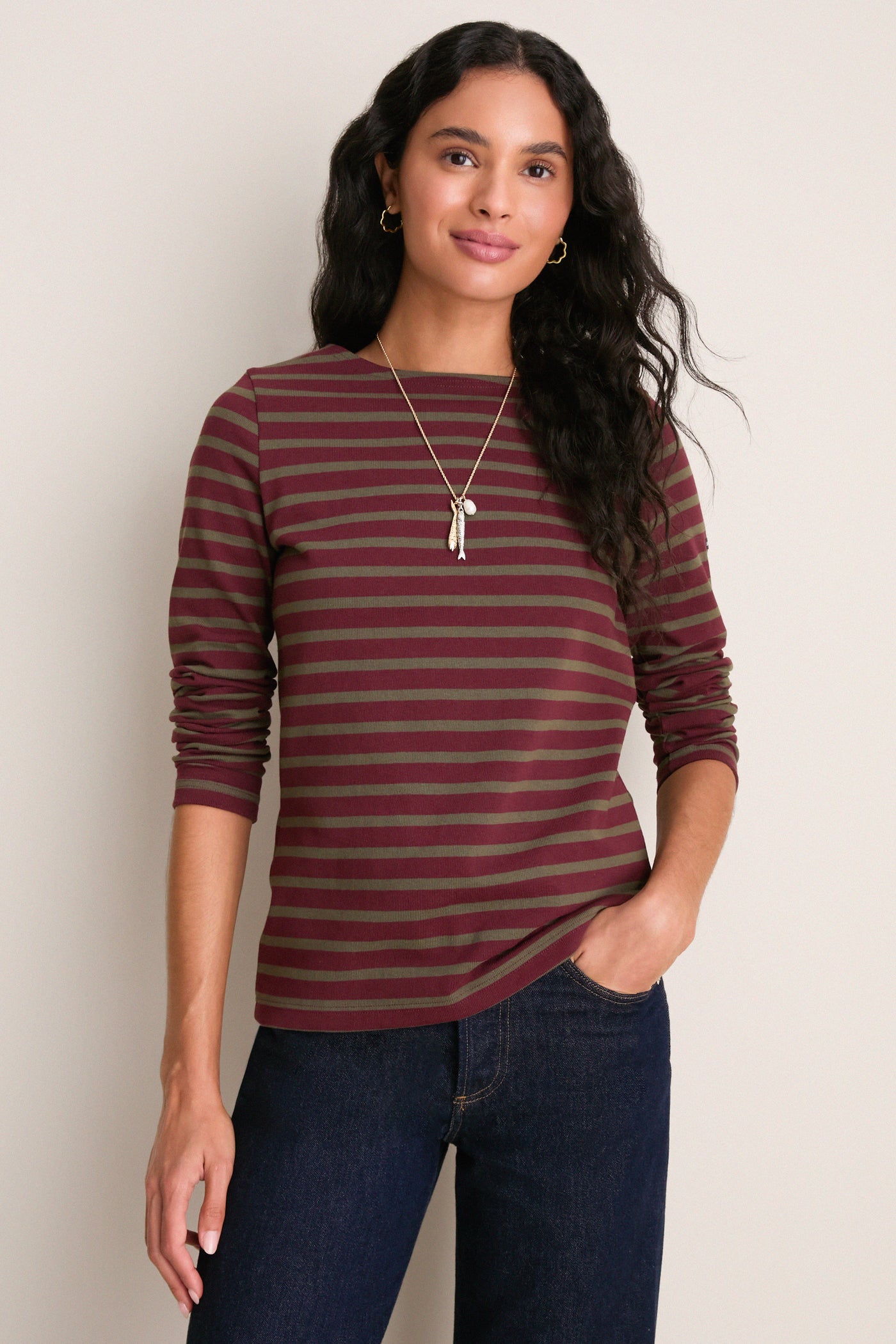 Tweed Land Meridame II Breton Shirt