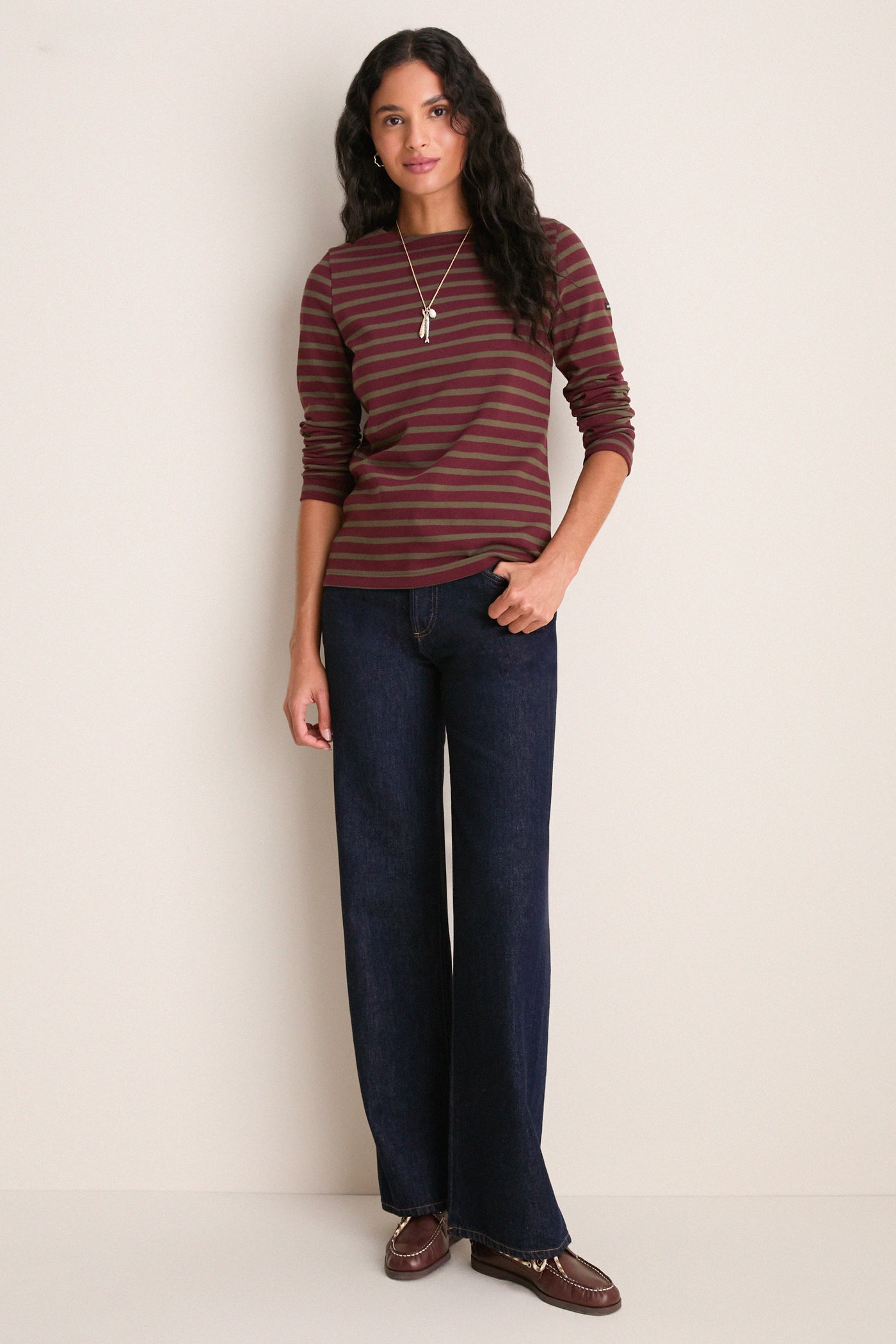 Tweed Land Meridame II Breton Shirt
