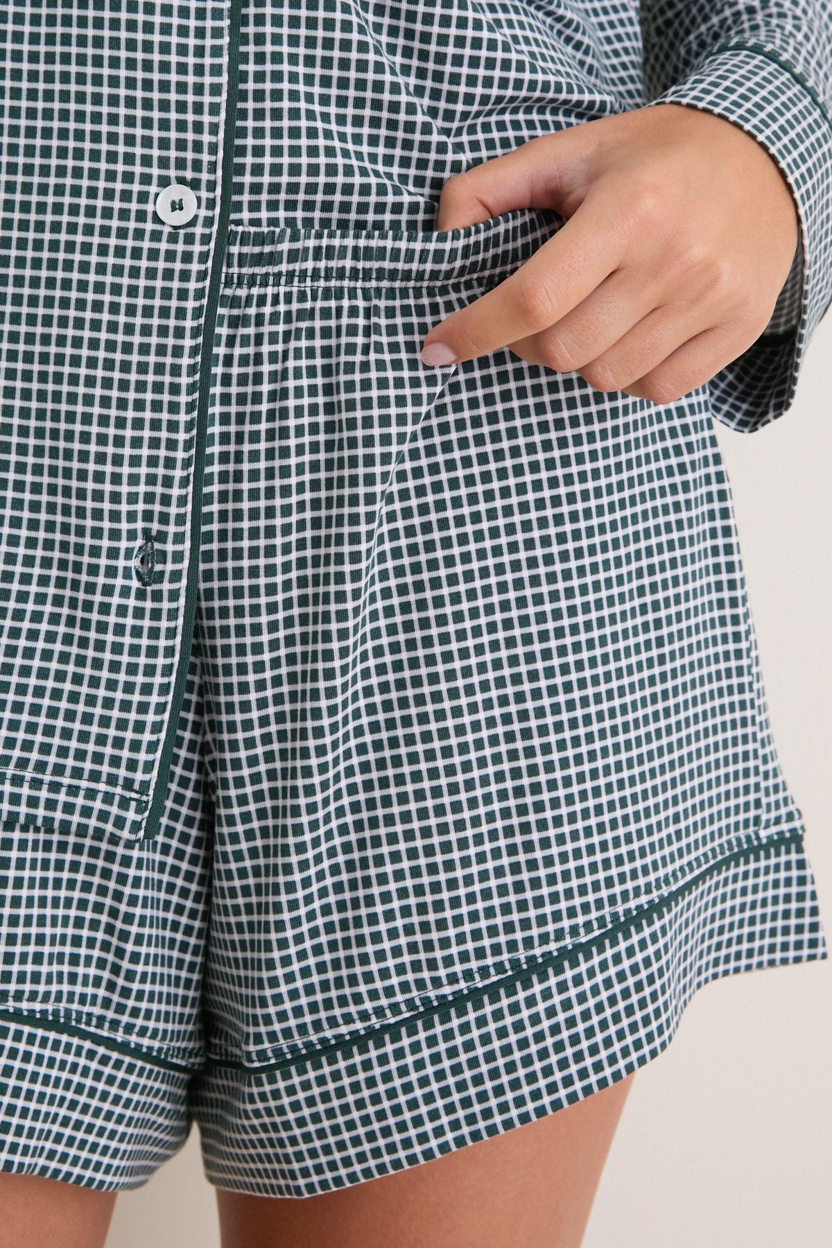 Ivory and Pine Gisele Printed Long Sleeve Shirt PJ Set
