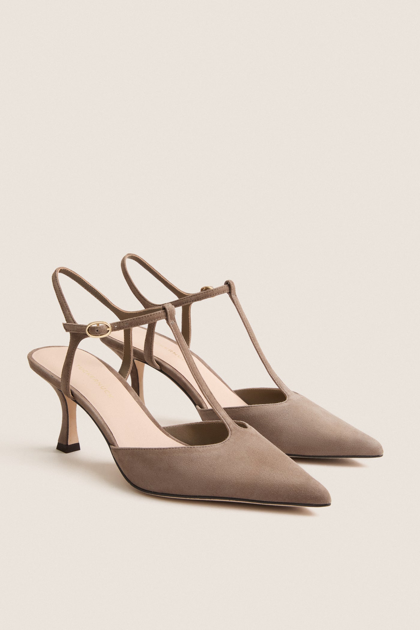 Fossil Suede Margot Heels