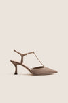 Fossil Suede Margot Heels