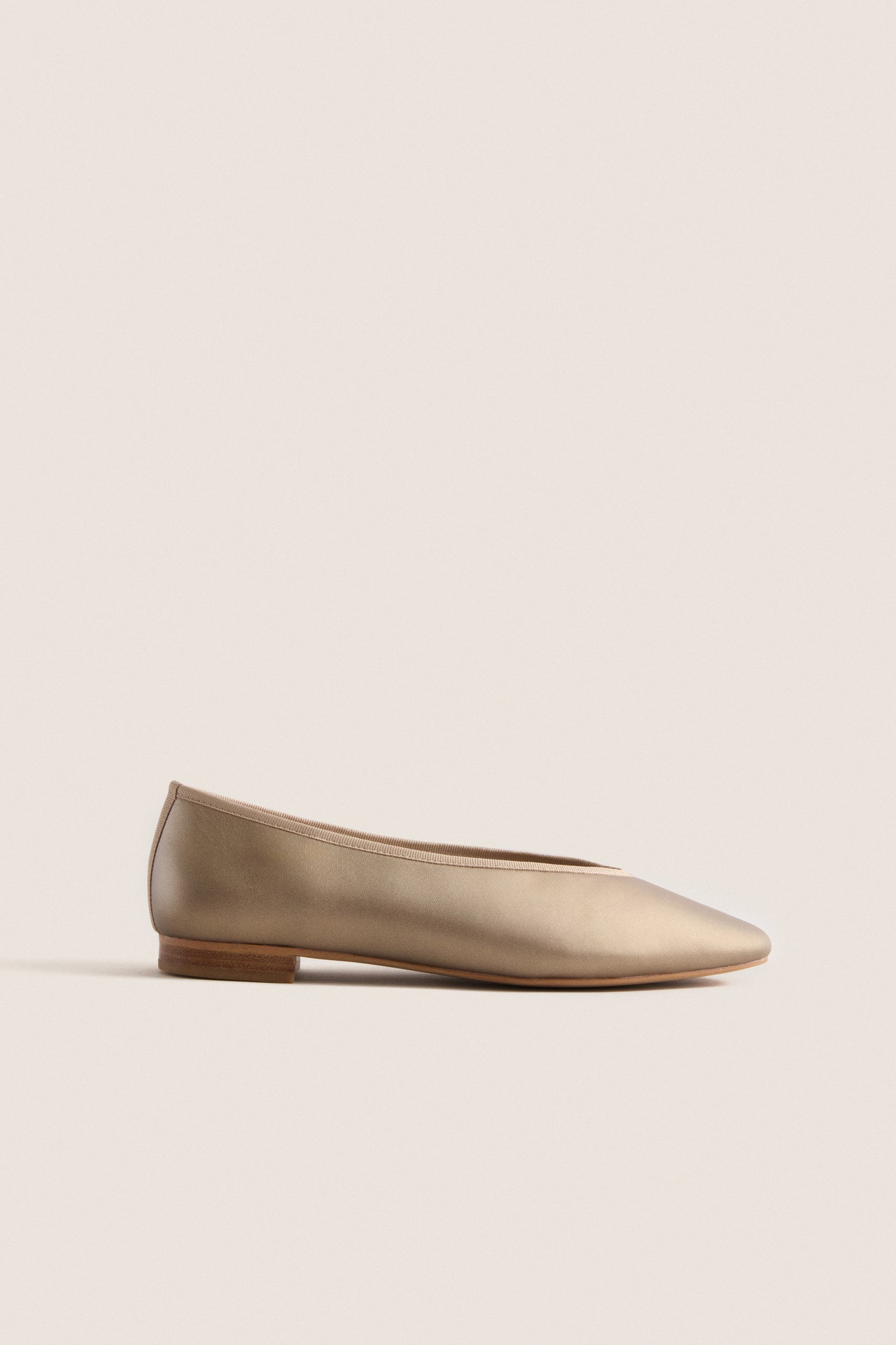 taupe dress shoes for women Metallic Leather Nina Flats Material:95% Polyethylene and 5% Spandex Some shoes earn their Plus Size Funeral Outfit SUMMERSALE26_30ADD