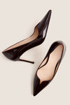 Oxblood Patent Leather Penelope Heels