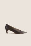 Chocolate Leather Kendal Heels