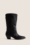 Black Calf Hair Wilson Cowboy Boots