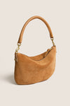 Caramel Suede Petit Moyen Messenger