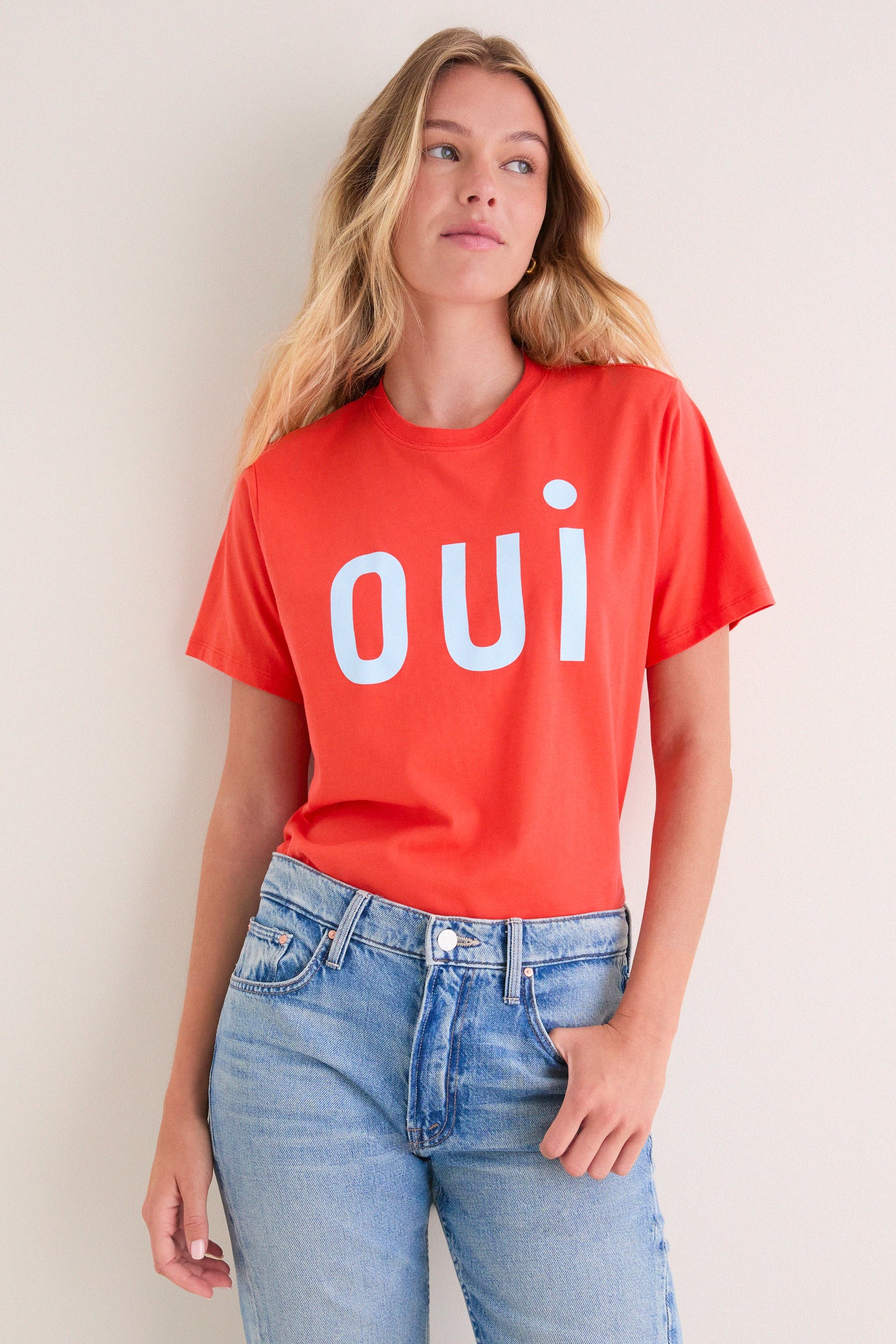 Bright Poppy Oui Original Tee