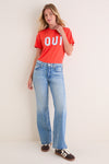 Bright Poppy Oui Original Tee
