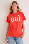 Bright Poppy Oui Original Tee
