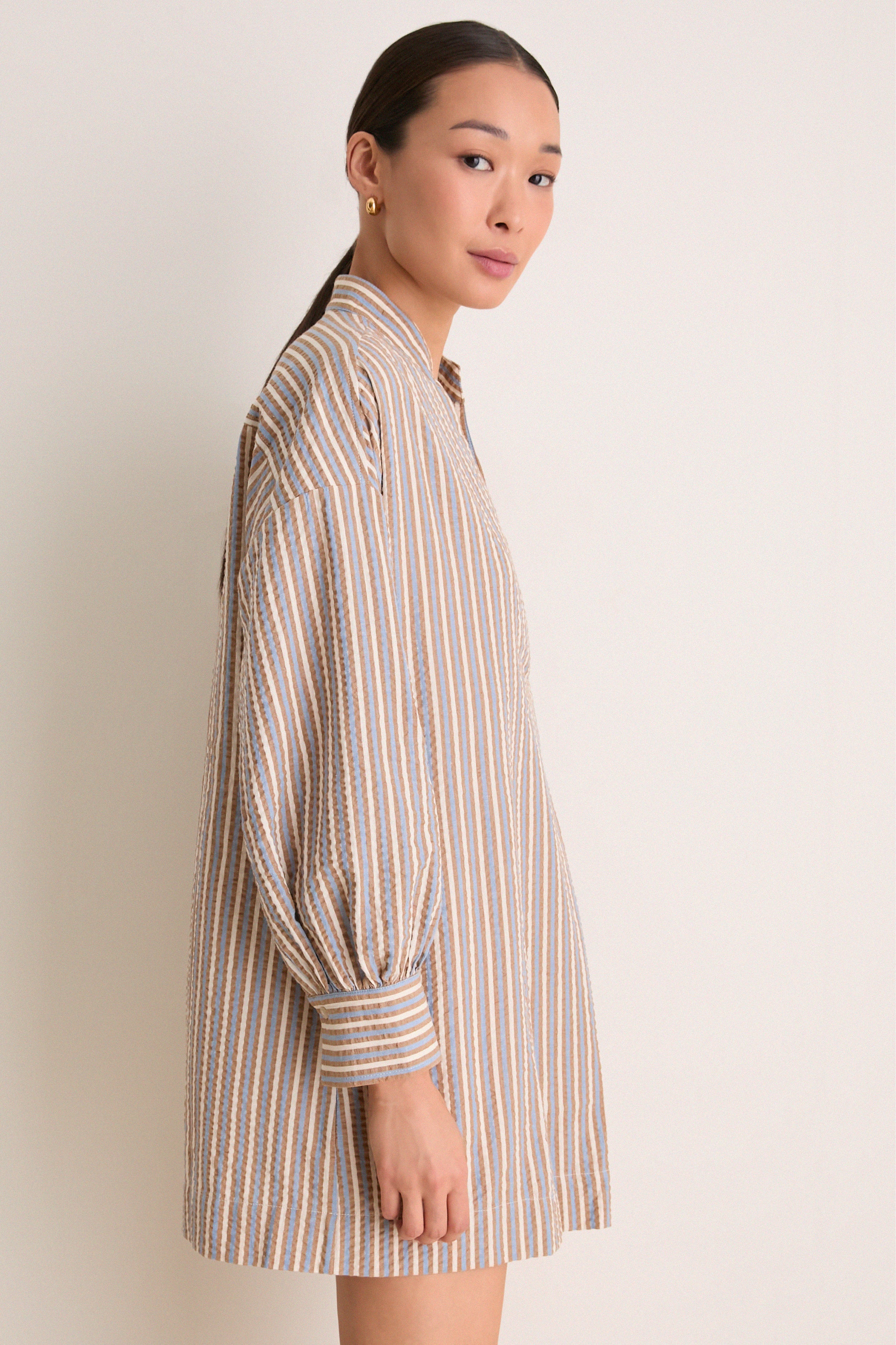 Siena Cotton Stripe Mia Dress