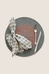 White Painted Shell Napkin Ring (Set of 2)