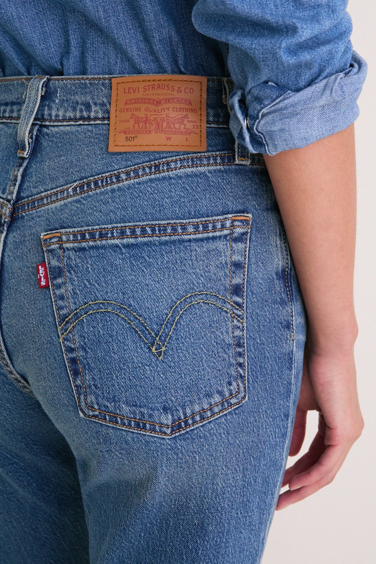 Based on What 501 Lightweight Jean
