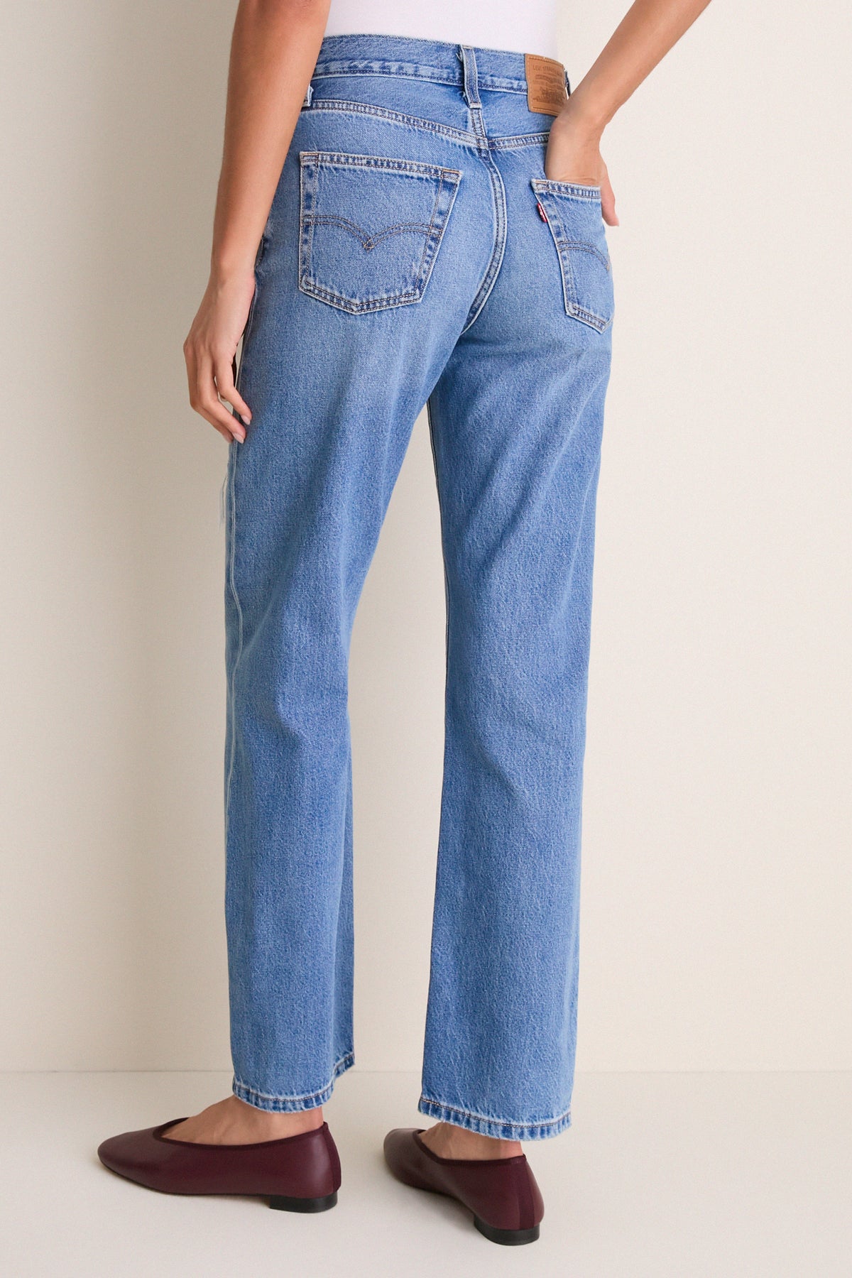 Slipped Around Easy Dad Jean