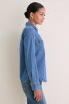 All Day Long Western Heritage Western Denim Shirt