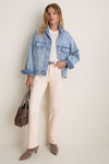 She Knew '90s Trucker Jacket