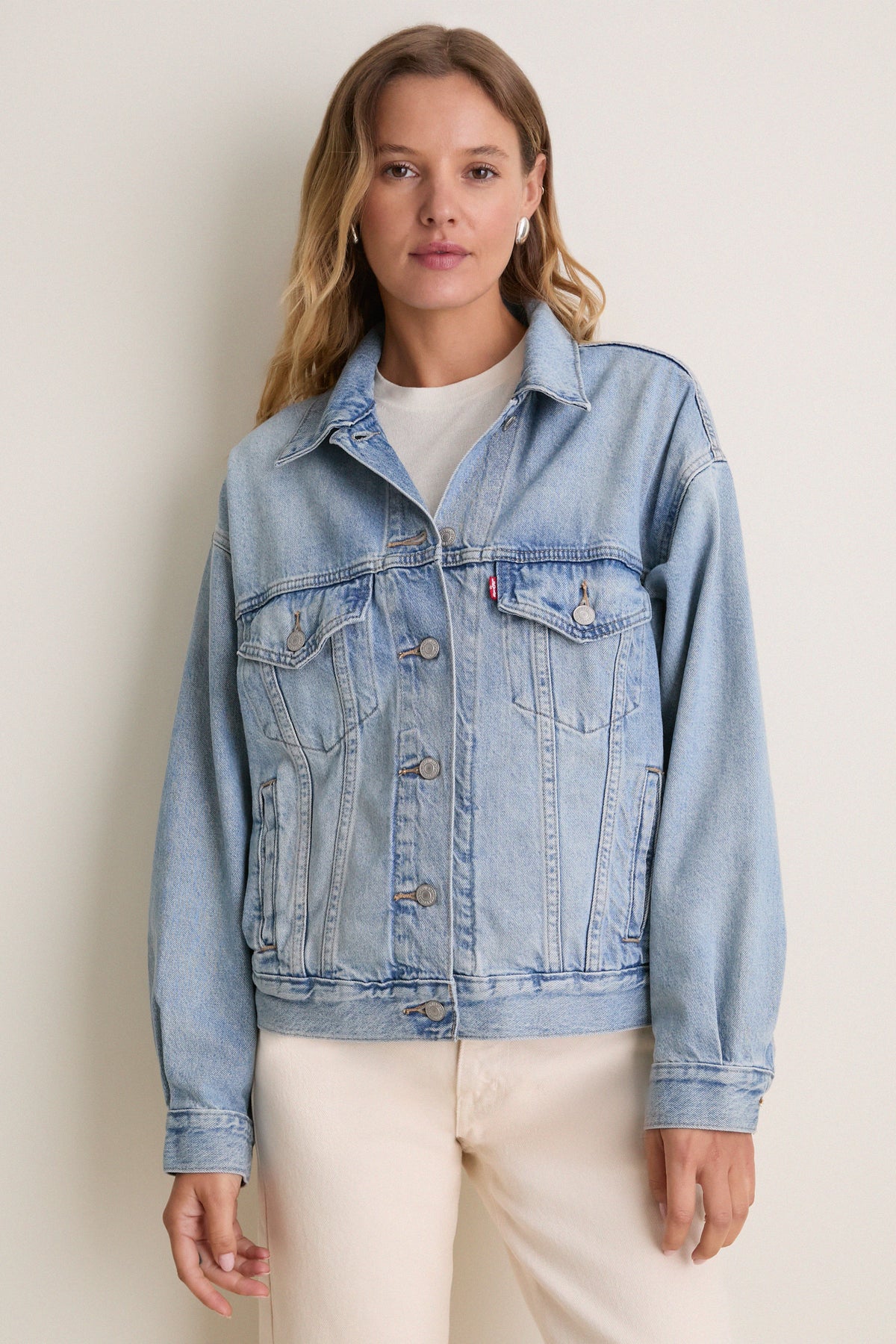 She Knew '90s Trucker Jacket