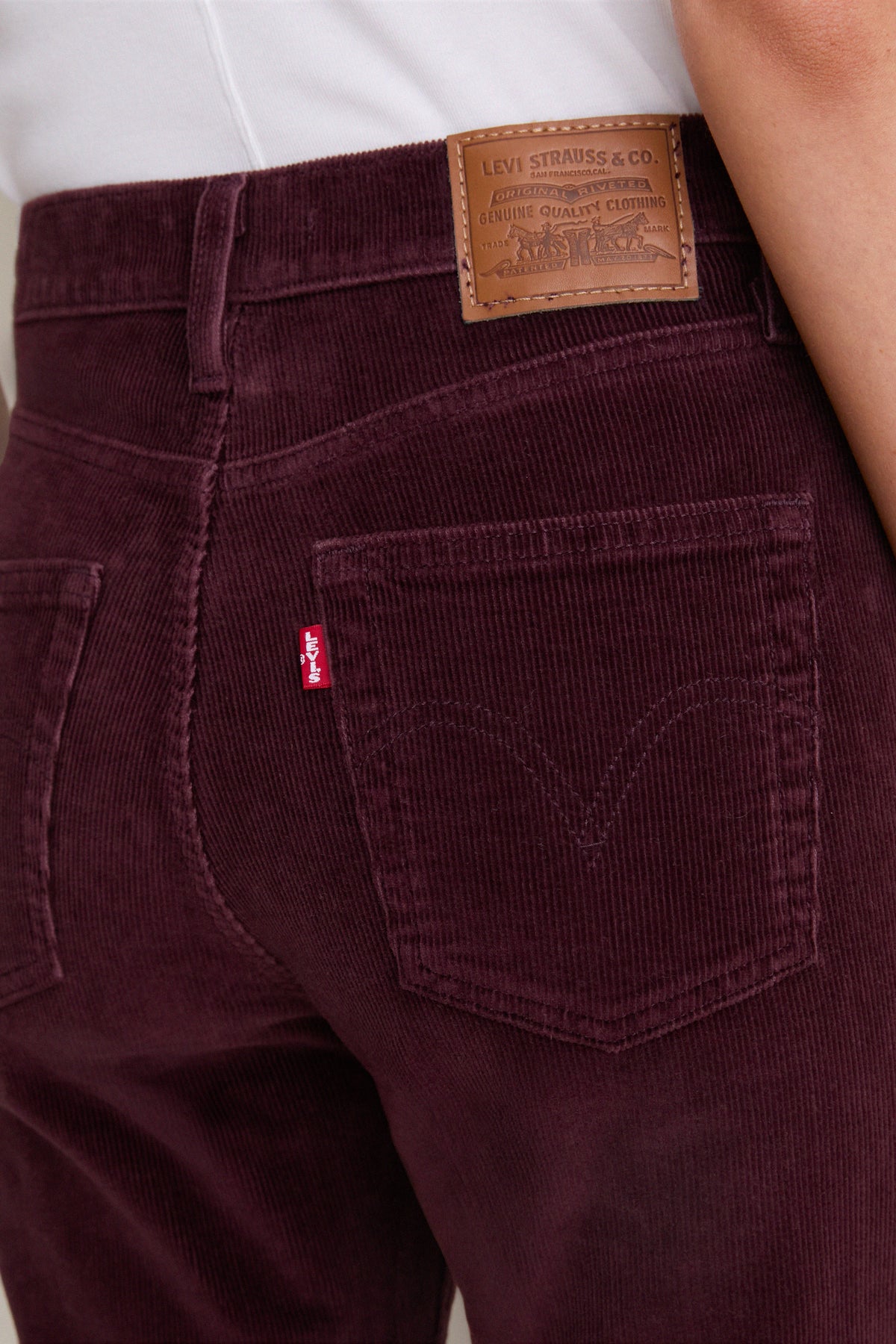 Sassafras Cord Ribcage Flare Jean