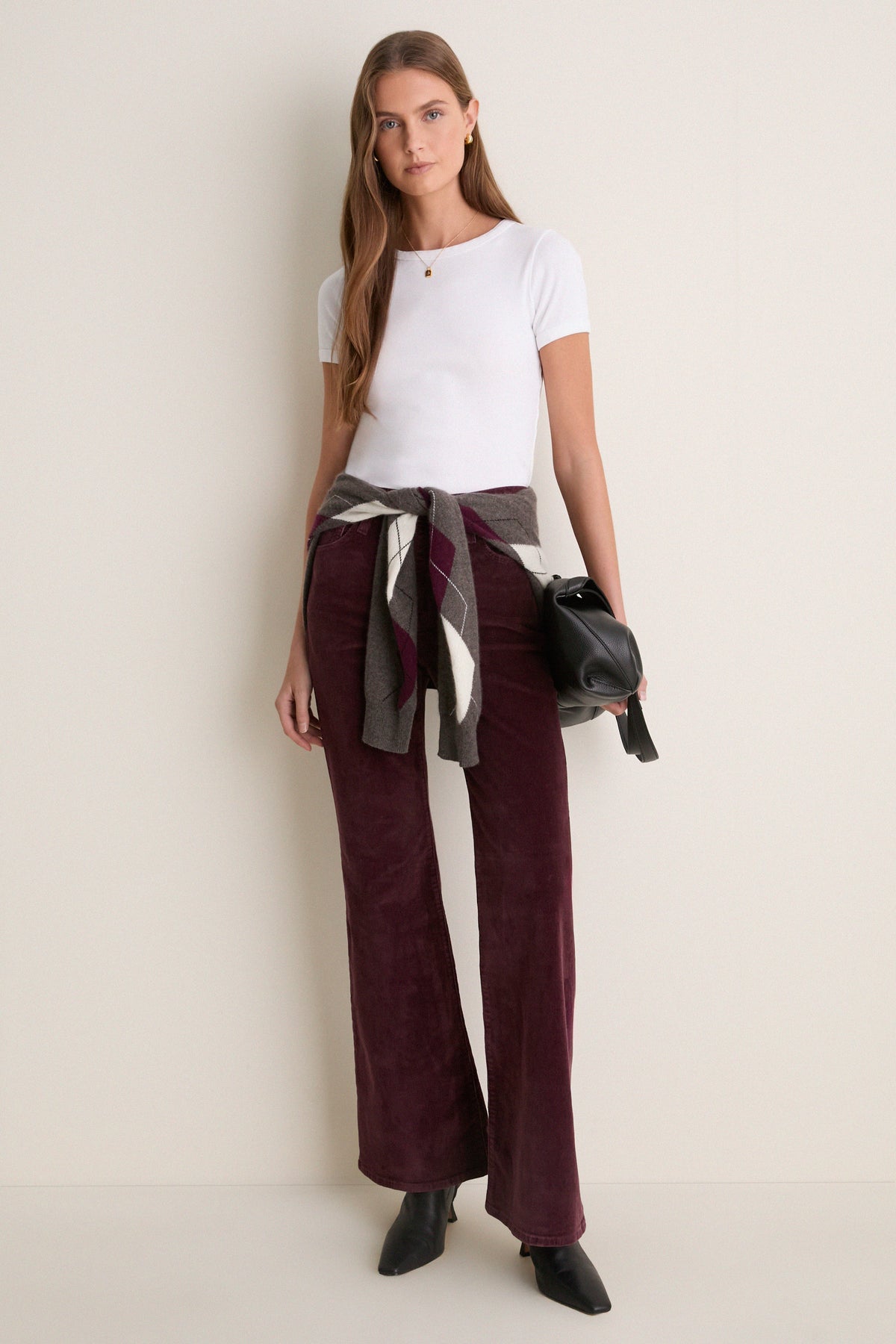 Sassafras Cord Ribcage Flare Jean