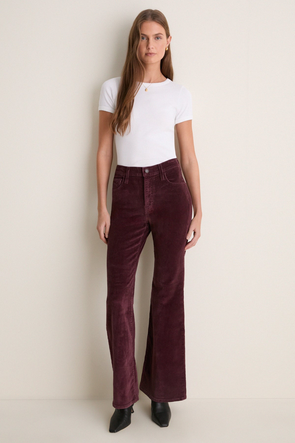 Sassafras Cord Ribcage Flare Jean