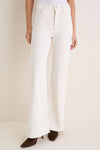 Egret Ribcage Corduroy Flare Jean