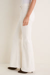 Egret Ribcage Corduroy Flare Jean