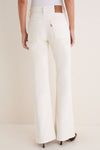 Egret Ribcage Corduroy Flare Jean