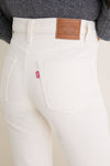 Egret Ribcage Corduroy Flare Jean