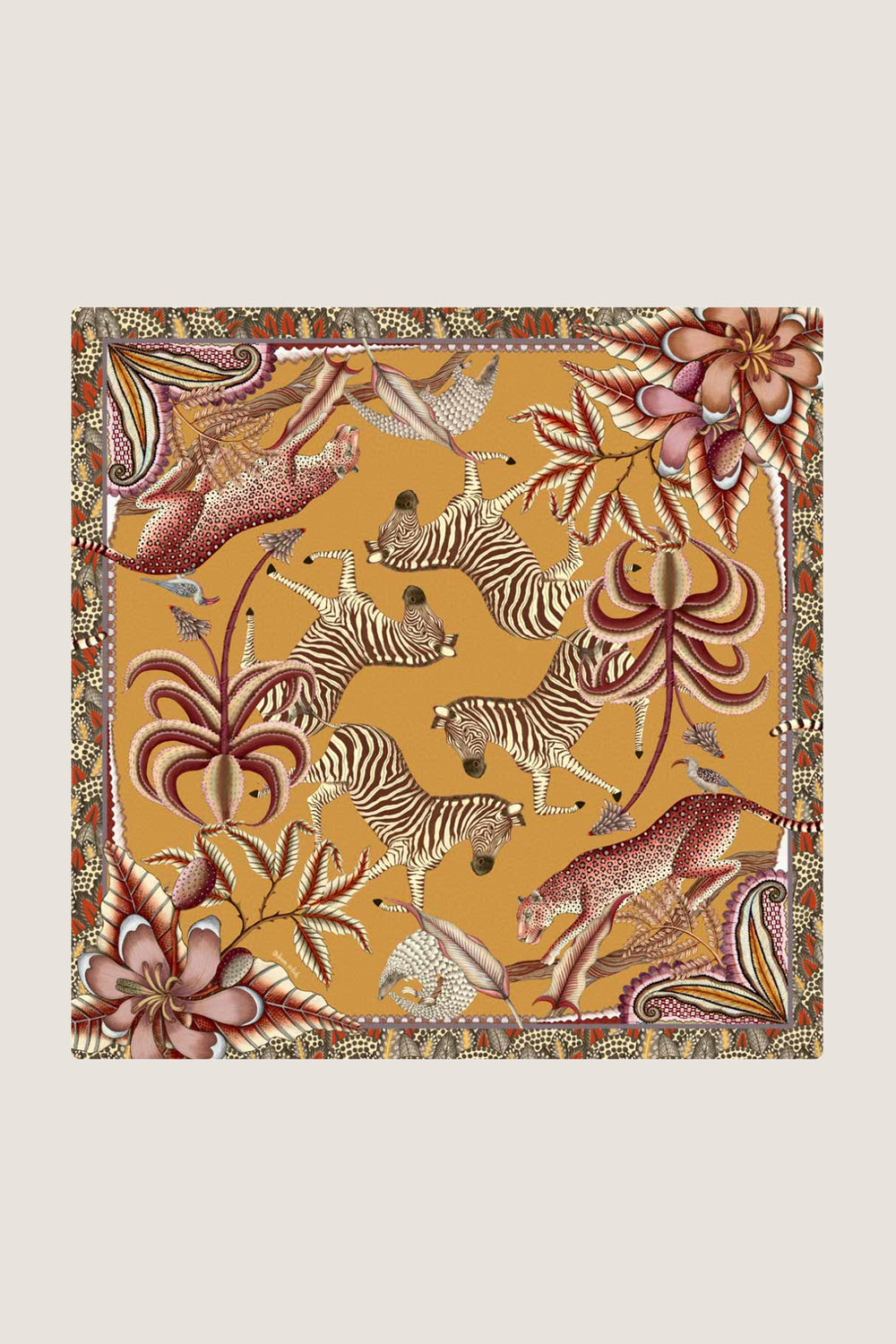 Small Pangolin Park Flame Tablecloth