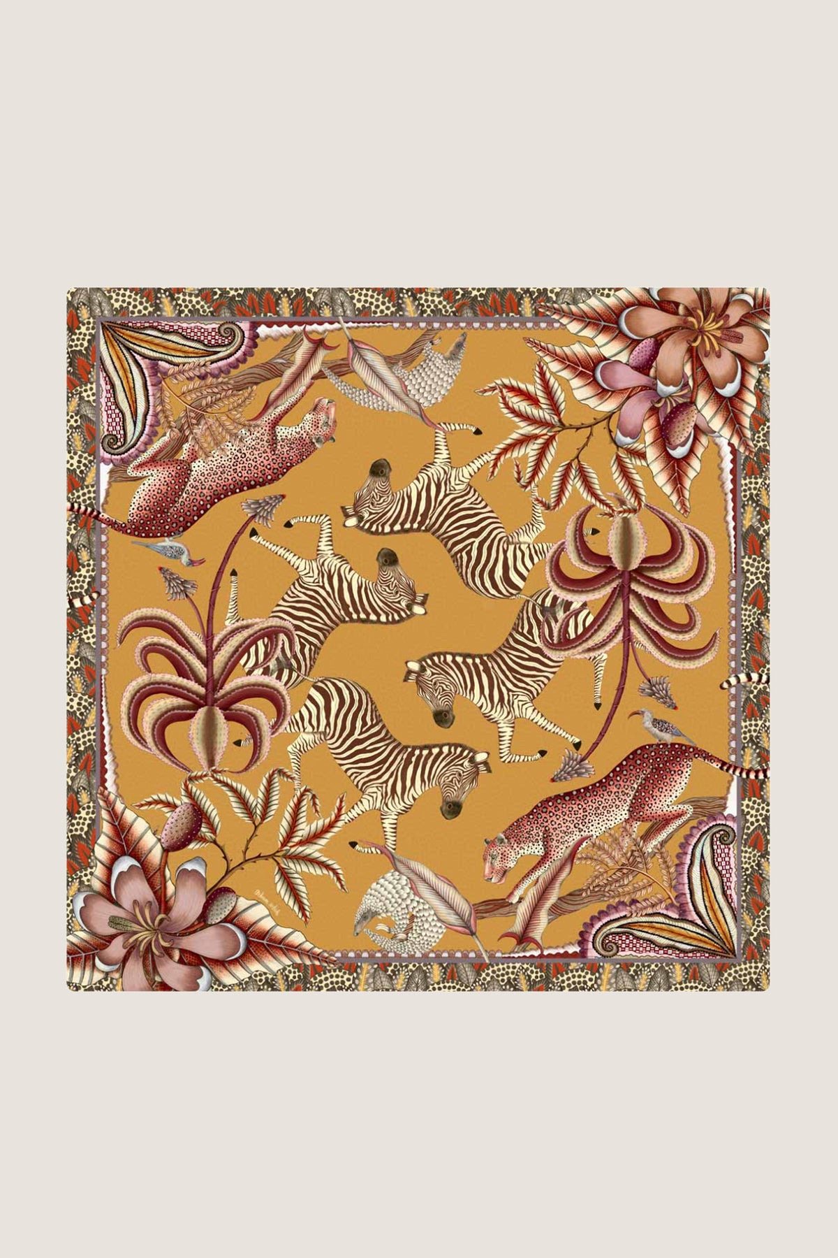Small Pangolin Park Flame Tablecloth