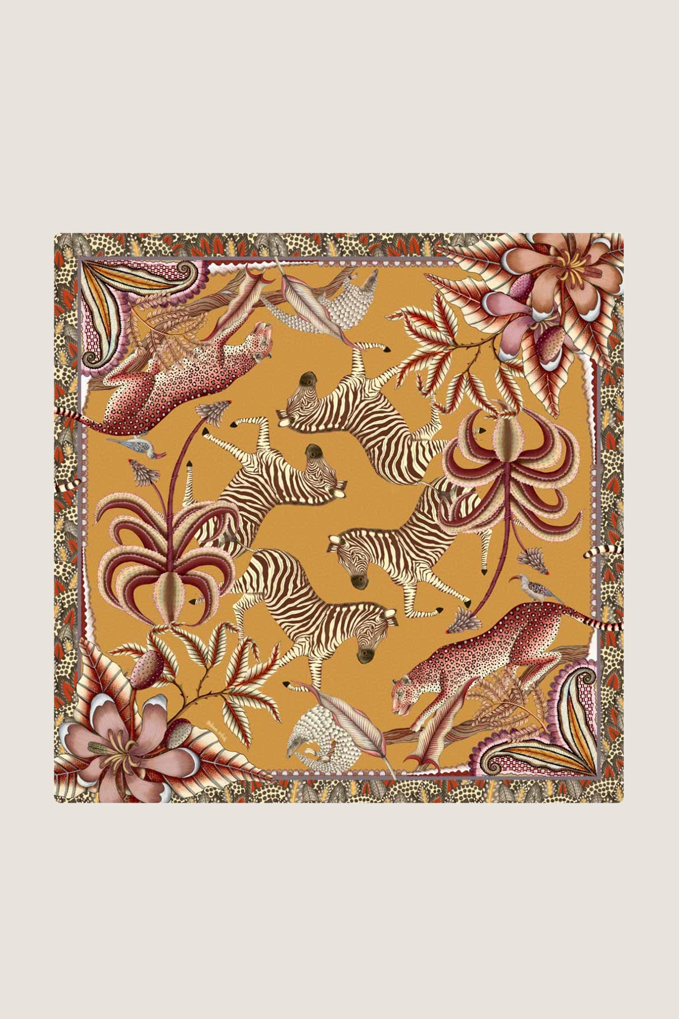 Small Pangolin Park Flame Tablecloth
