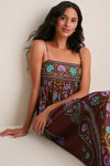 Mocha Darjeeling Maxi Bodice Dress
