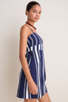 Navy Stripe Lauryn Dress