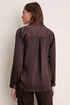 Dark Java Tyler Long Sleeve Blouse