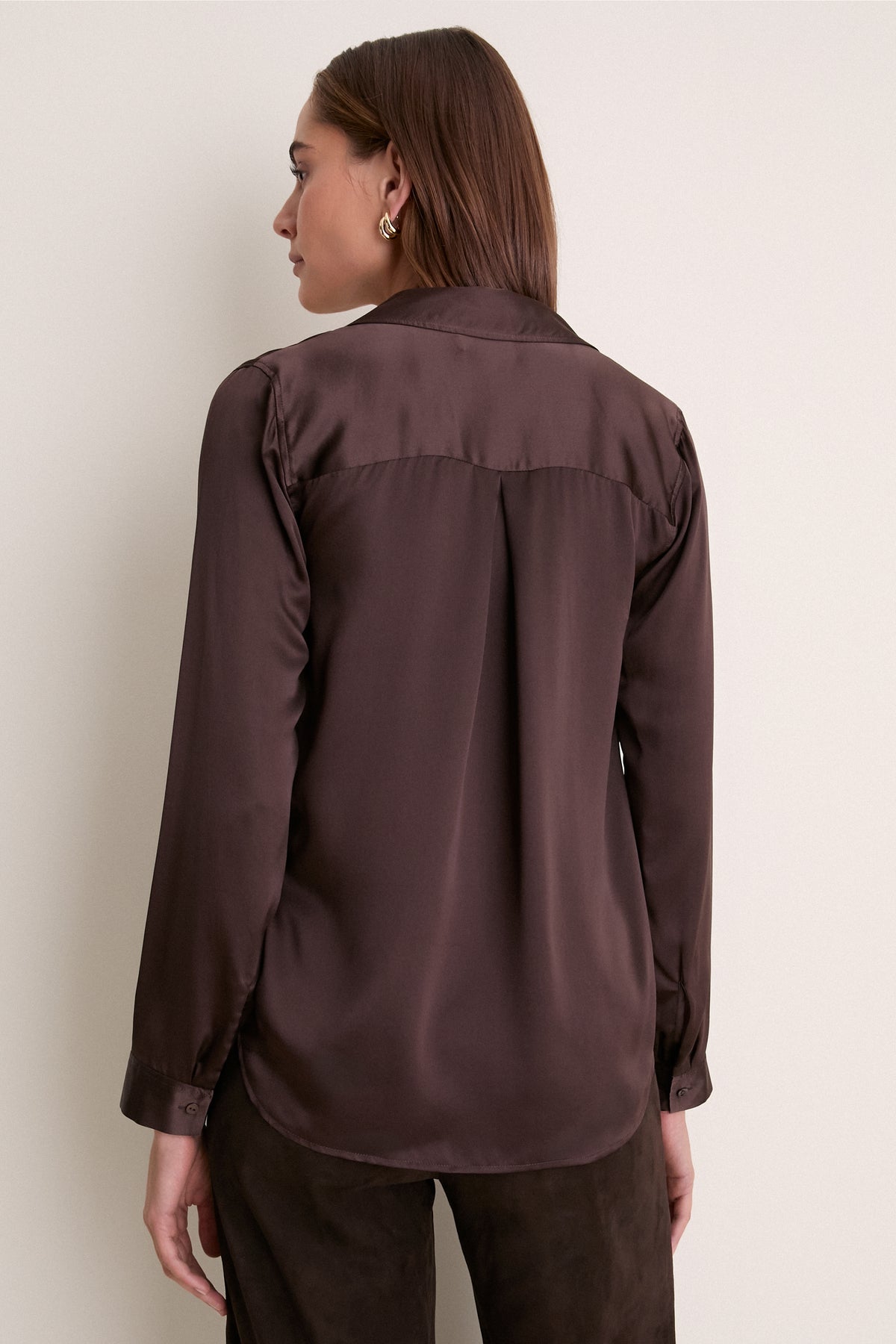 Dark Java Tyler Long Sleeve Blouse