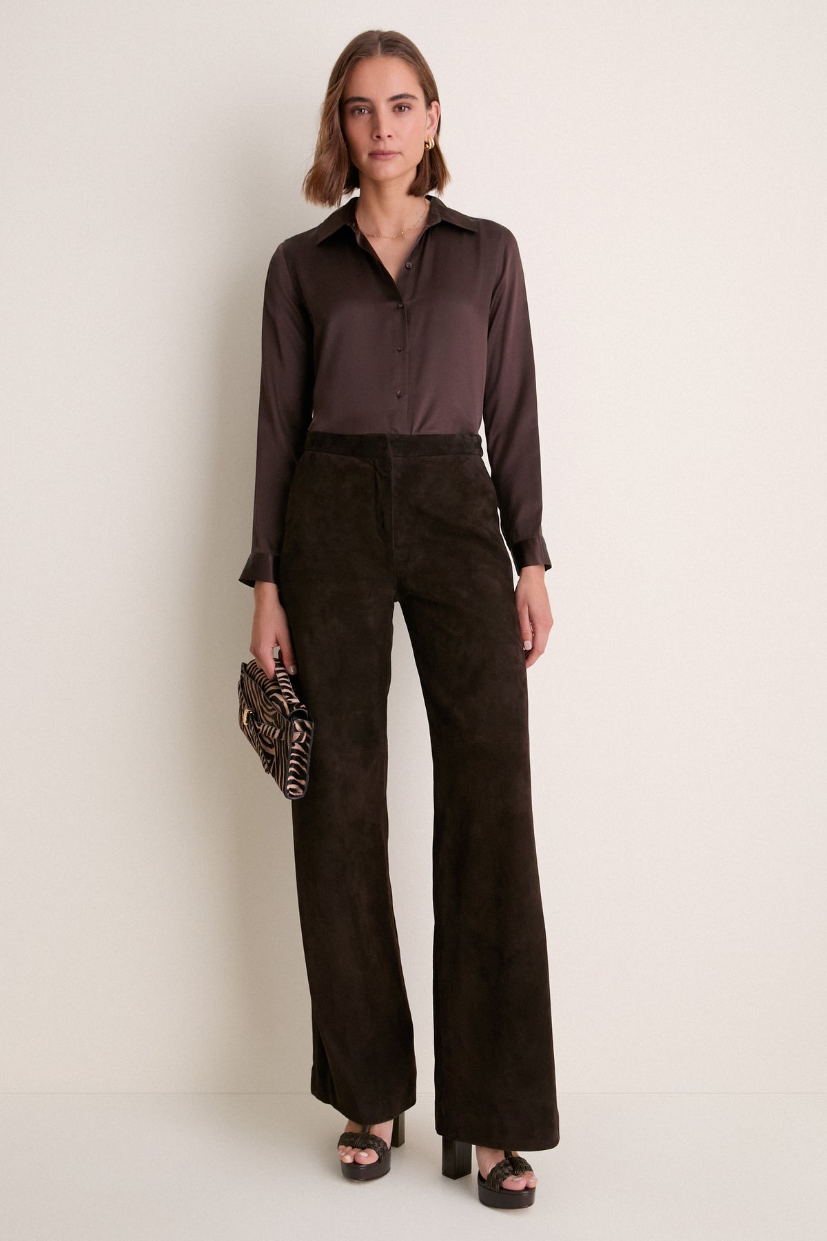 Dark Java Tyler Long Sleeve Blouse
